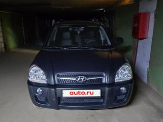 2008 Hyundai Tucson I, зелёный, 850000 рублей, вид 2
