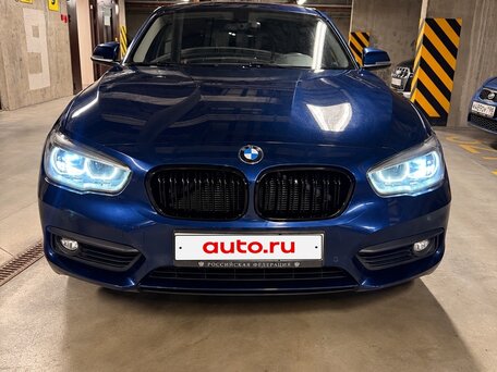 2018 BMW 1 серии 118i II (F20/F21) Рестайлинг 2, синий, 2080000 рублей, вид 2