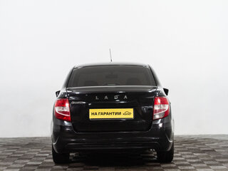 2018 Lada (ВАЗ) Granta I Рестайлинг, чёрный, 639000 рублей, вид 5