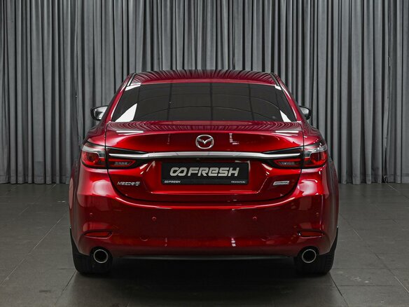 2018 Mazda 6 Atenza III (GJ) Рестайлинг 2, красный, 2098000 рублей - вид 3