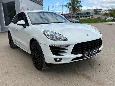 2014 Porsche Macan S I, белый, 3150000 рублей, вид 3