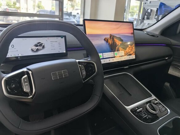 2026 Geely EX5 Гибрид EM-i, серый - вид 20