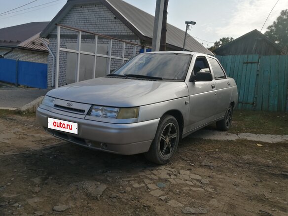 2002 Lada (ВАЗ) 2110, серый, 210000 рублей - вид 1