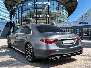 2021 Mercedes-Benz S-Класс 400 d Long 4MATIC VII (W223), серый, 9000000 рублей, вид 4
