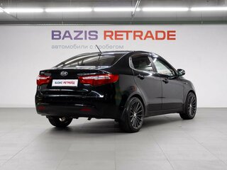 2013 Kia Rio 5-speed III, чёрный, 990000 рублей, вид 5