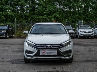 2023 Lada (ВАЗ) Vesta I Рестайлинг (NG), белый, 1175000 рублей, вид 3