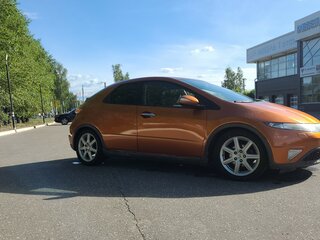 2008 Honda Civic VIII, оранжевый, 465000 рублей, вид 4