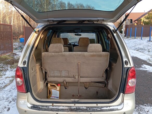 2002 Mazda MPV II (LW), золотистый, 325555 рублей - вид 12