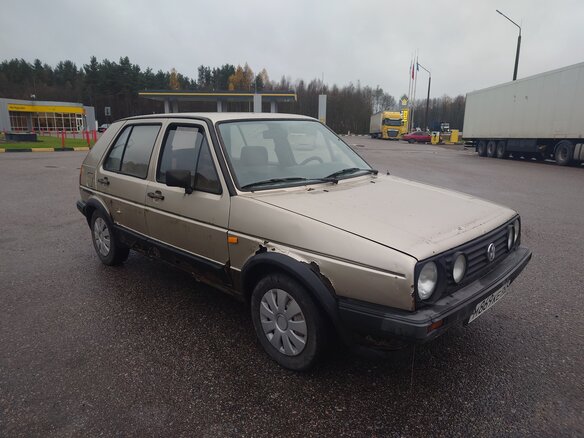 1987 Volkswagen Golf II, серый - вид 2