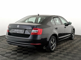 2018 Skoda Octavia III (A7) Рестайлинг, чёрный, 1625000 рублей, вид 5