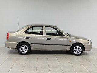2008 Hyundai Accent ТагАЗ II, бежевый, 590000 рублей, вид 4