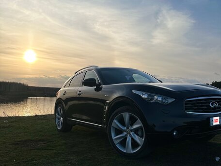 2009 Infiniti FX35 II (S51), чёрный, 1790000 рублей, вид 1