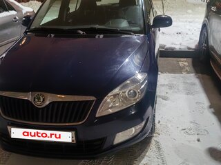 2010 Skoda Fabia II Рестайлинг, синий, 410000 рублей, вид 3