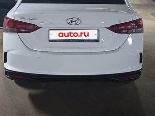 2021 Hyundai Solaris II Рестайлинг, белый, 1325000 рублей, вид 2
