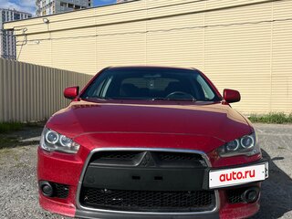 2011 Mitsubishi Lancer X Рестайлинг, красный, 670000 рублей, вид 2