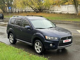2012 Mitsubishi Outlander II Рестайлинг, синий, 1130000 рублей, вид 4