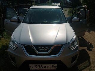 2014 Chery Tiggo (T11) I Рестайлинг (FL), серебристый, 460000 рублей, вид 1