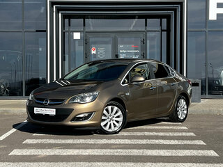 2013 Opel Astra J Рестайлинг, бежевый, 641000 рублей, вид 1