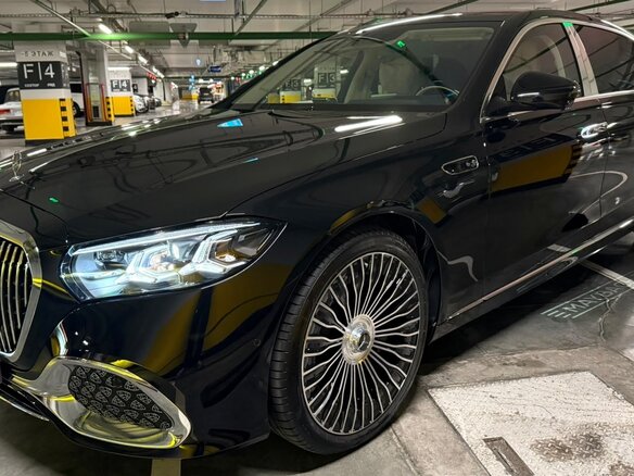 2026 Mercedes-Benz Maybach S-Класс 580 II (Z223) Рестайлинг, чёрный, 37230000 рублей