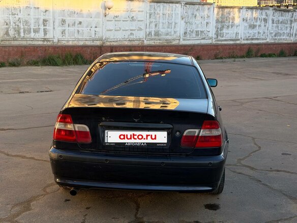 2002 BMW 3 серии 318i IV (E46) Рестайлинг, синий, 499000 рублей - вид 4