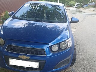 2012 Chevrolet Aveo II, синий, 580000 рублей, вид 3