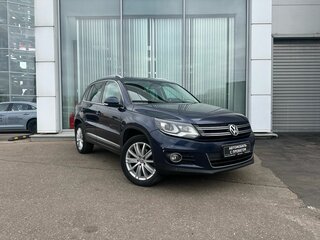 2013 Volkswagen Tiguan I Рестайлинг, синий, 1380000 рублей, вид 1