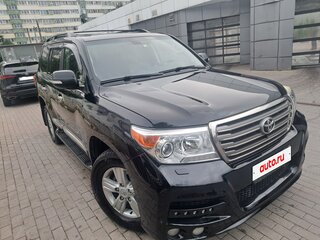 2013 Toyota Land Cruiser 200 Series Рестайлинг 1, чёрный, 3450000 рублей, вид 2
