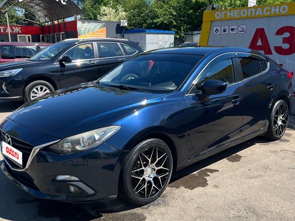 2014 Mazda 3 III (BM), синий, 1350000 рублей