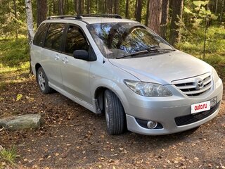 2004 Mazda MPV II (LW) Рестайлинг, серебристый, 500000 рублей, вид 1