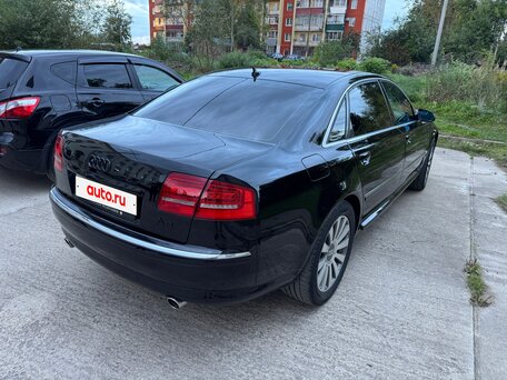 2005 Audi A8 Long II (D3) Рестайлинг, чёрный, 1525000 рублей, вид 3