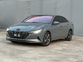 2022 Hyundai Elantra VII (CN7), серый, 1670000 рублей, вид 4