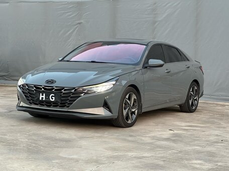 2022 Hyundai Elantra VII (CN7), серый, 1670000 рублей, вид 4