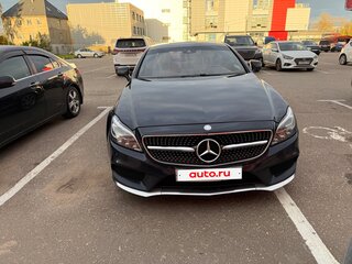 2015 Mercedes-Benz CLS 350 BlueTEC II (C218) Рестайлинг, синий, 2600000 рублей, вид 2