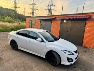 2010 Mazda 6 II (GH) Рестайлинг, белый, 899990 рублей, вид 5
