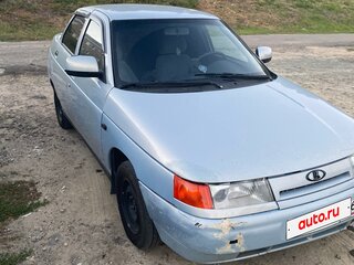 2004 Lada (ВАЗ) 2110, серебристый, 125000 рублей, вид 3