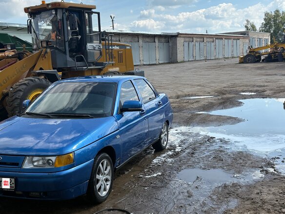 2002 Lada (ВАЗ) 2110, синий - вид 3