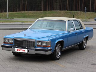 1989 Cadillac Brougham, синий, 2500000 рублей, вид 1