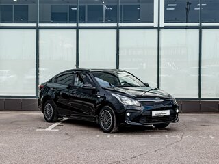 2017 Kia Rio IV, чёрный, 1250000 рублей, вид 5