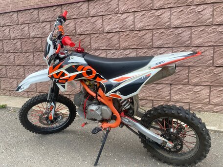 2022 Kayo Basic TT125, оранжевый, 75000 рублей, вид 2