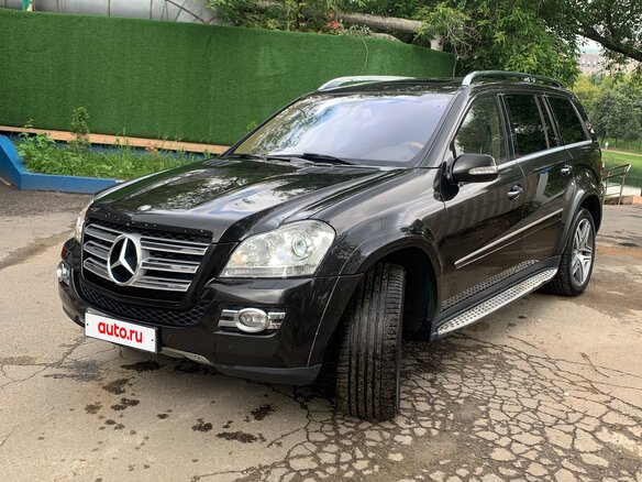 2008 Mercedes-Benz GL-Класс 500 I (X164), коричневый, 1200000 рублей