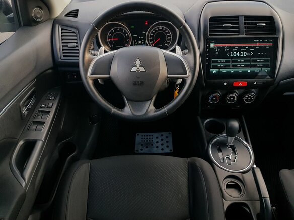 2014 Mitsubishi ASX I Рестайлинг, серый, 1295000 рублей - вид 5