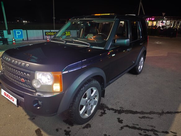 2009 Land Rover Discovery III, синий, 1100000 рублей