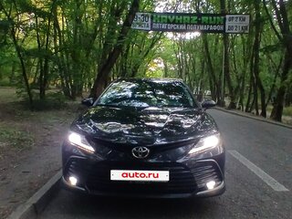 2021 Toyota Camry VIII (XV70) Рестайлинг, чёрный, 3000000 рублей, вид 1