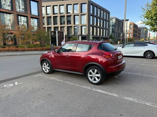 2012 Nissan Juke I, красный, 850000 рублей, вид 4