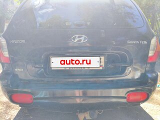 2001 Hyundai Santa Fe I, чёрный, 500000 рублей, вид 3