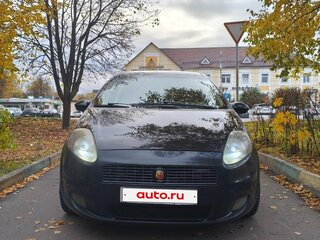 2008 Fiat Punto III Grande Punto, чёрный, 650000 рублей, вид 1