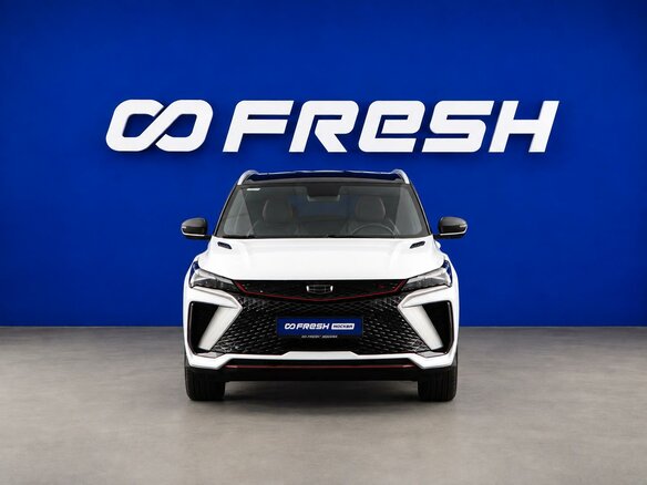 2023 Geely Coolray (Binyue Cool) I Рестайлинг, белый, 1899077 рублей - вид 2