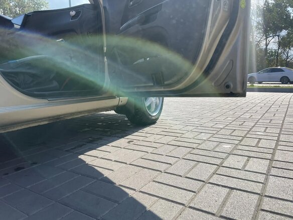 2010 Kia Rio II Рестайлинг, бежевый, 600000 рублей - вид 7