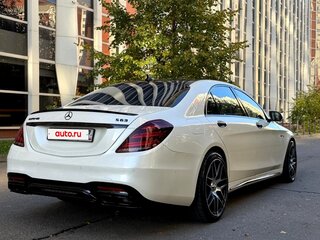 2014 Mercedes-Benz S-Класс 500 Long VI (W222, C217), белый, 3850000 рублей, вид 4