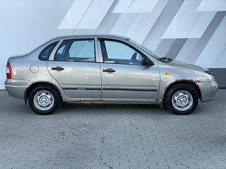 2007 Lada (ВАЗ) Kalina I, бежевый, 142000 рублей, вид 4